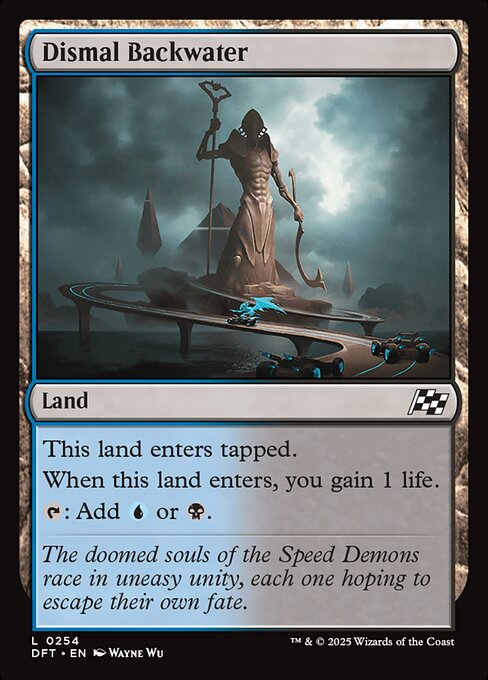 MTG Dismal Backwater DFT 254 Regular Foil