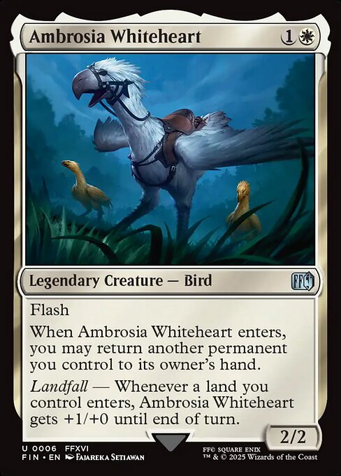 MTG Ambrosia Whiteheart FIN 006 Regular Nonfoil