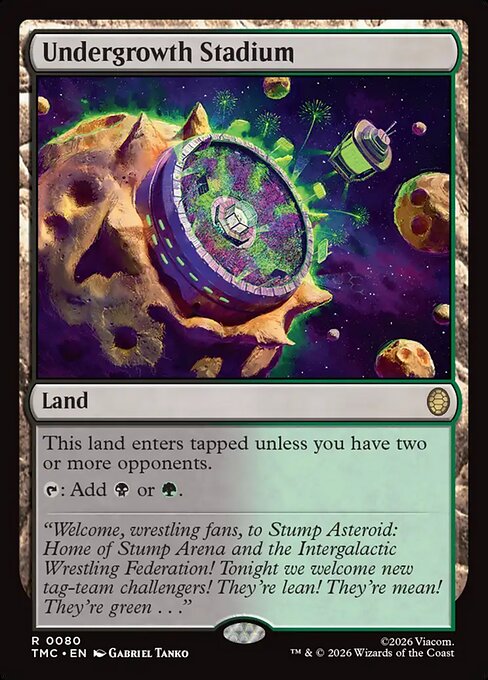 MTG Undergrowth Stadium TMC 080 Regular Surge Foil
