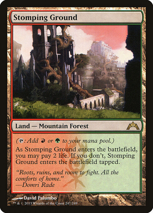 MTG Stomping Ground GTC 247 Regular Nonfoil