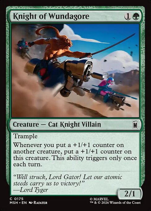 MTG Knight of Wundagore MSH 175 Regular Nonfoil