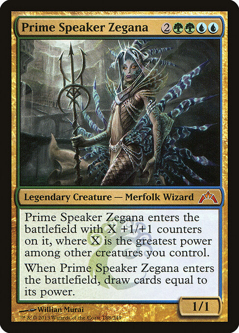MTG Prime Speaker Zegana GTC 188 Regular Nonfoil
