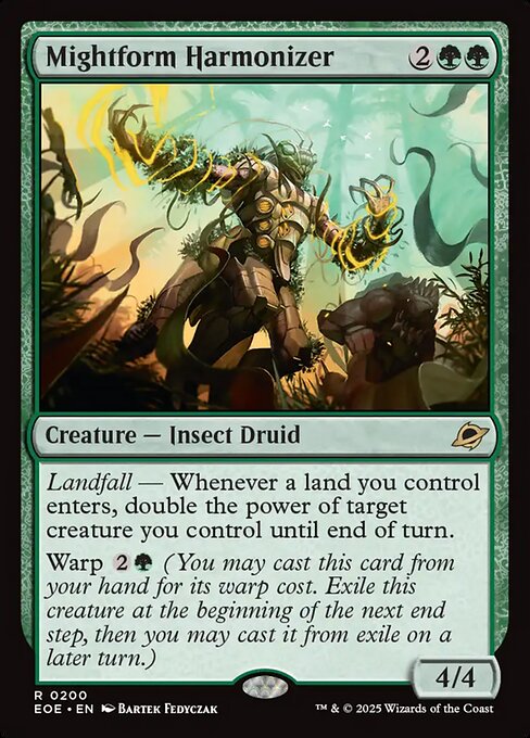 MTG Mightform Harmonizer EOE 200 Regular Foil