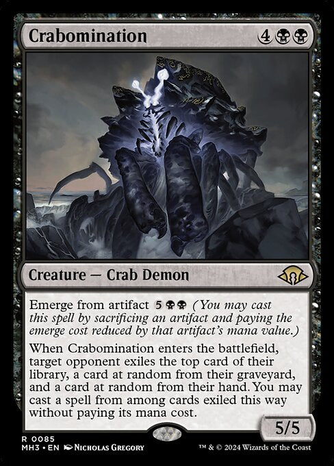 MTG Crabomination MH3 085 Regular Foil