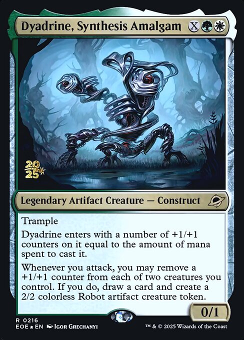 MTG Dyadrine, Synthesis Amalgam PEOE 216s Prerelease Foil