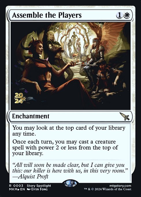 MTG Assemble the Players PMKM 003s Prerelease Foil