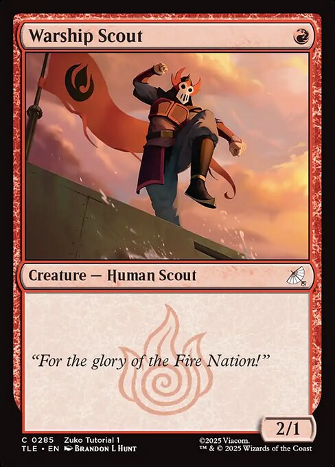 MTG Warship Scout [TLE 285] Nonfoil