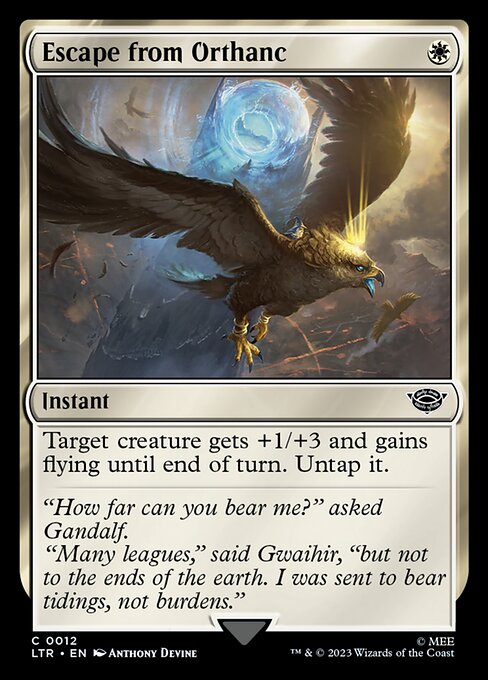 MTG Escape from Orthanc LTR 012 Regular Nonfoil