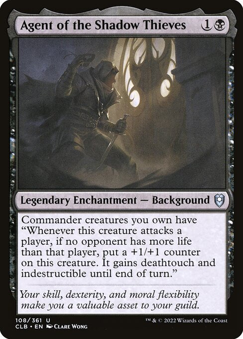 MTG Agent of the Shadow Thieves CLB 108 Regular Nonfoil