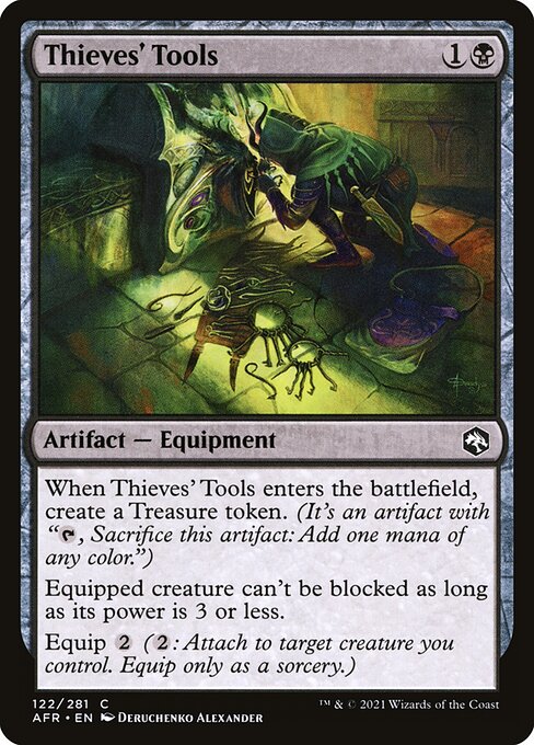 MTG Thieves' Tools AFR 122 Regular Foil
