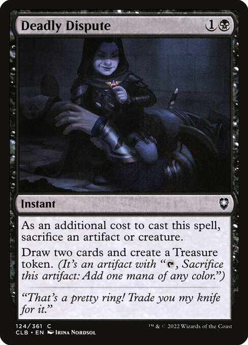 MTG Deadly Dispute CLB 124 Regular Foil