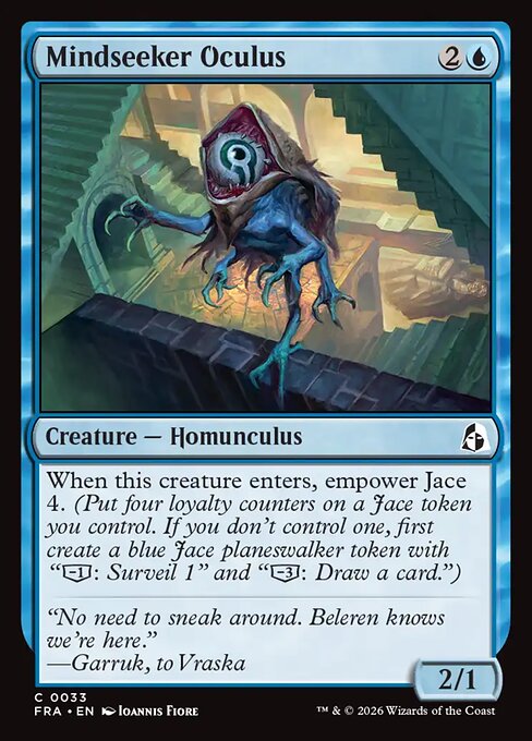 MTG Mindseeker Oculus FRA 033 Standard Nonfoil front