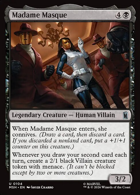 MTG Madame Masque MSH 104 Regular Foil