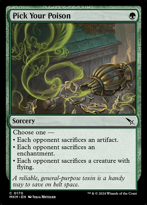 MTG Pick Your Poison MKM 170 Regular Foil