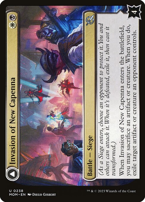 MTG Invasion of New Capenna // Holy Frazzle-Cannon MOM 238 Regular Nonfoil