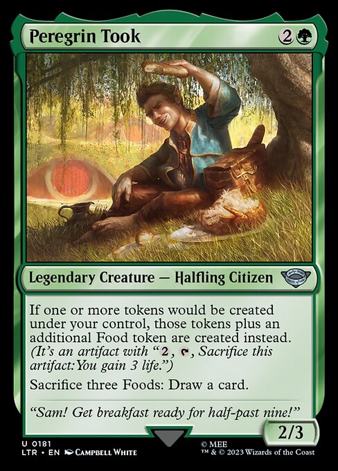 MTG Peregrin Took LTR 181 Regular Nonfoil