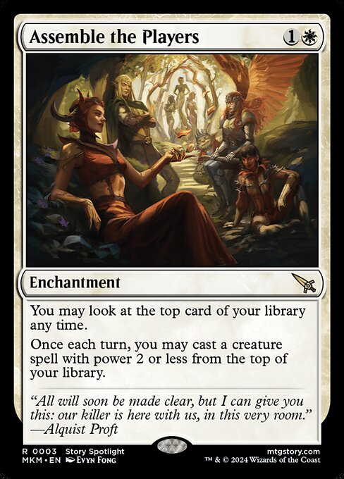 MTG Assemble the Players MKM 003 Regular Nonfoil