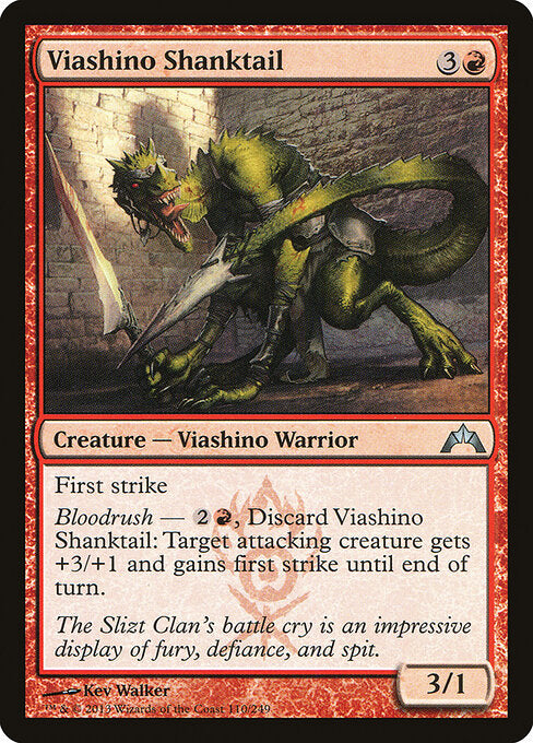 MTG Viashino Shanktail GTC 110 Regular Foil
