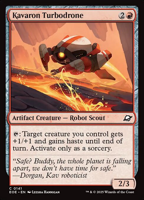 MTG Kavaron Turbodrone EOE 141 Regular Foil