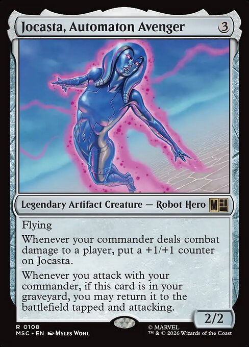 MTG Jocasta, Automaton Avenger MSC 108 Regular Surge Foil