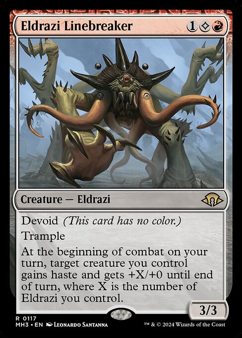 MTG Eldrazi Linebreaker MH3 117 Regular Foil