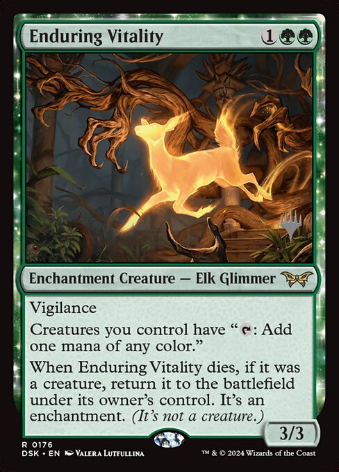 MTG Enduring Vitality PDSK 176p Promo Pack Foil