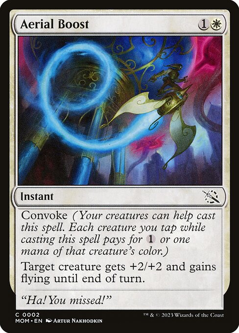 MTG Aerial Boost MOM 002 Regular Foil