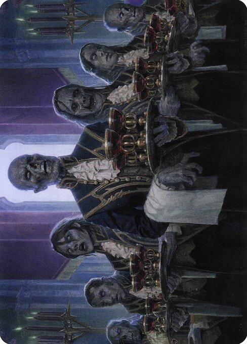 MTG Dying to Serve AVOW 032 Art Card Nonfoil front