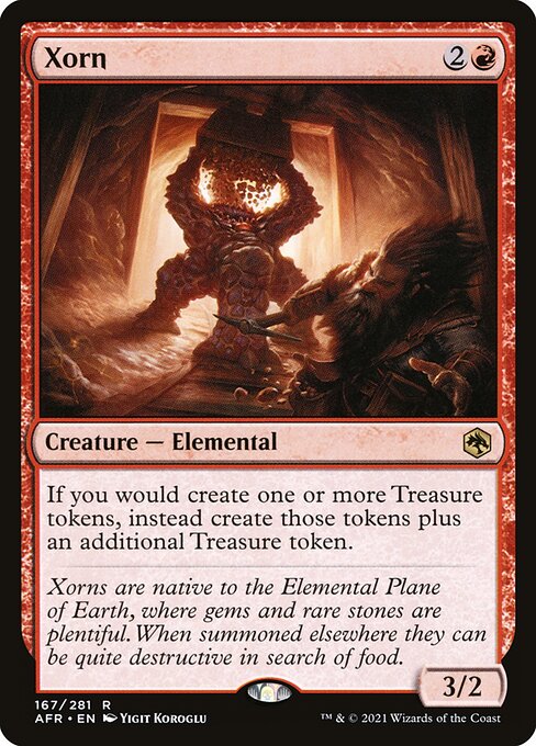 MTG Xorn AFR 167 Regular Foil