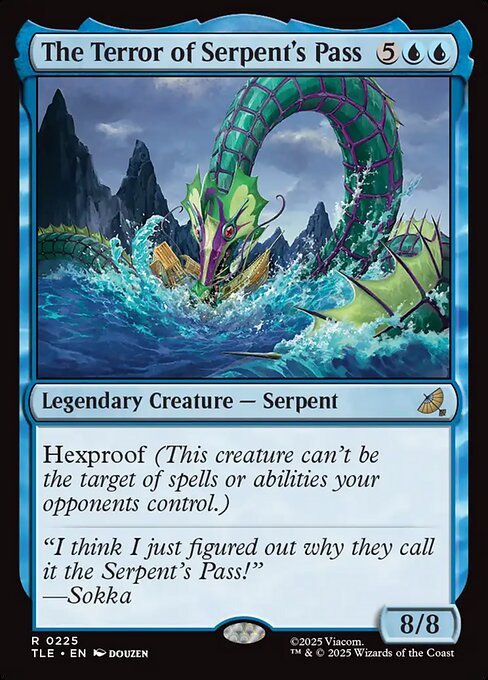 MTG The Terror of Serpent's Pass [TLE 225] Nonfoil