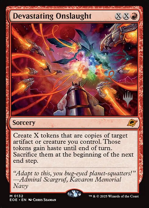 MTG Devastating Onslaught PEOE 132p Promo Pack Nonfoil
