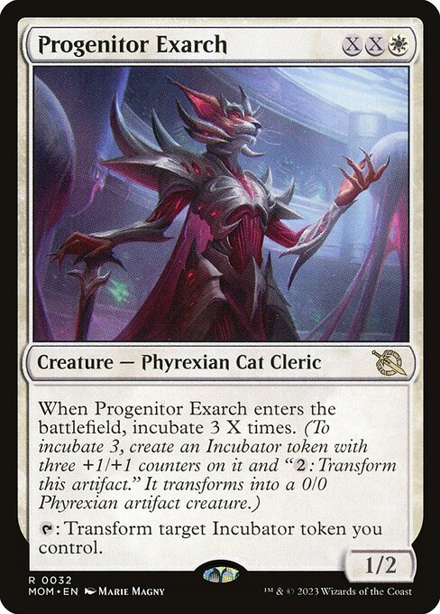 MTG Progenitor Exarch MOM 032 Regular Nonfoil