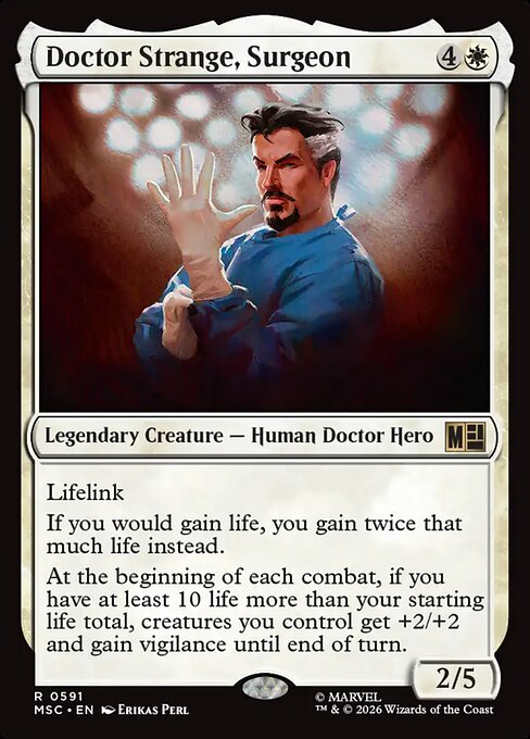MTG Doctor Strange, Surgeon MSC 591 Regular Nonfoil