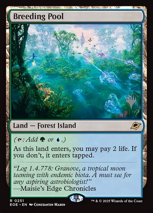 MTG Breeding Pool PEOE 251p Promo Pack Foil