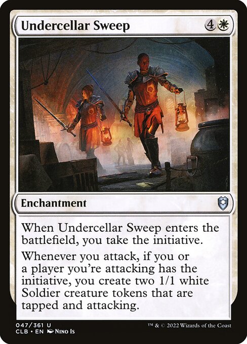 MTG Undercellar Sweep CLB 047 Regular Nonfoil