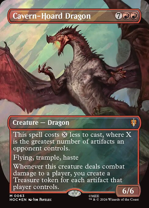 MTG Cavern-Hoard Dragon HOC 063 Regular Nonfoil