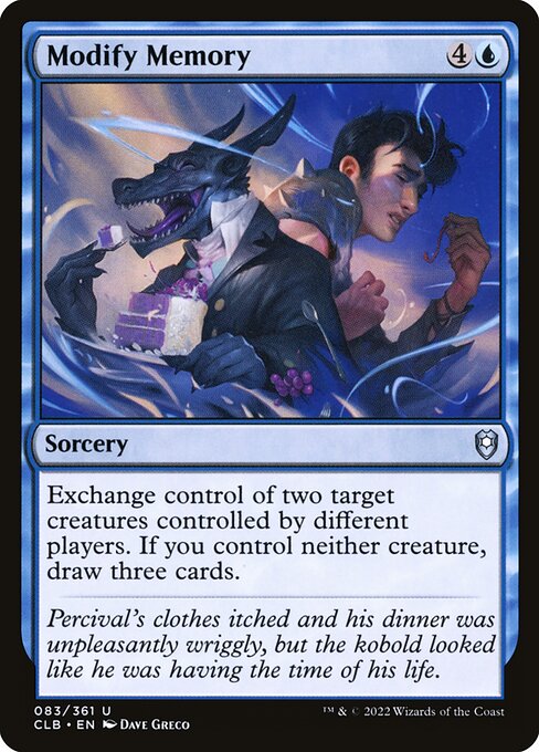MTG Modify Memory CLB 083 Regular Nonfoil