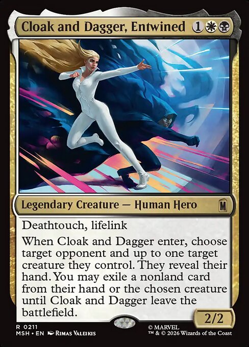 MTG Cloak and Dagger, Entwined MSH 211 Regular Nonfoil