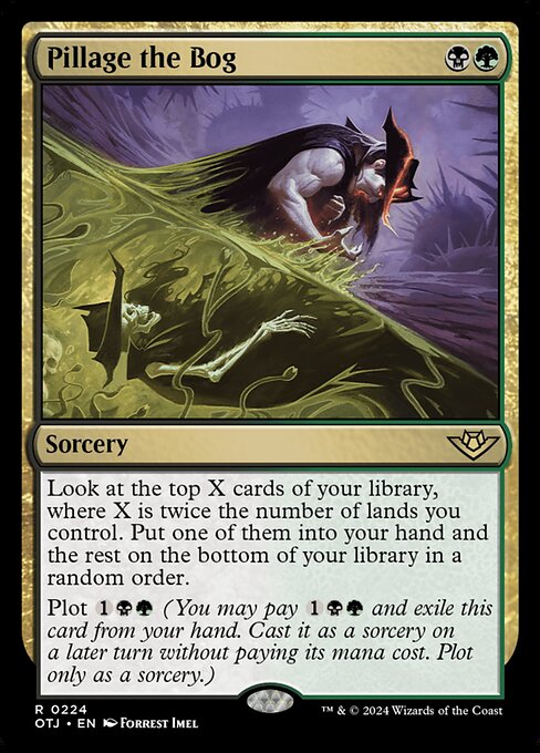 MTG Pillage the Bog OTJ 224 Regular Nonfoil
