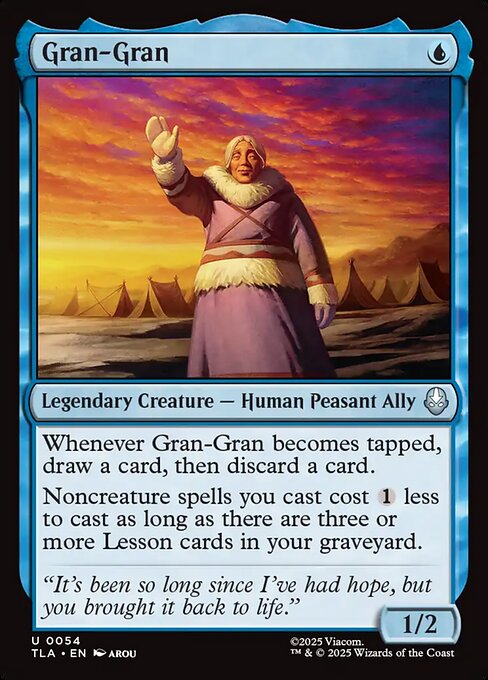 MTG Gran-Gran TLA 054 Regular Nonfoil