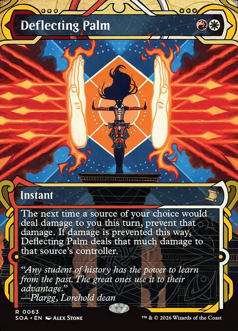 MTG Deflecting Palm SOA 063 Mystical Archive Foil