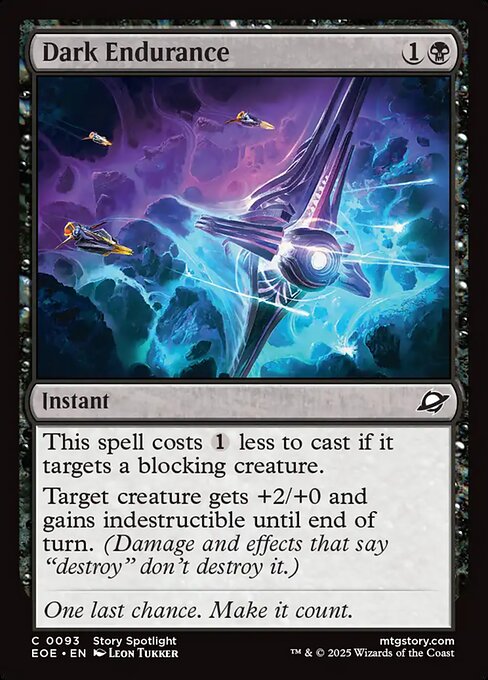 MTG Dark Endurance EOE 093 Regular Foil