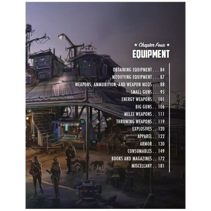 Fallout RPG Core Rulebook Equipment