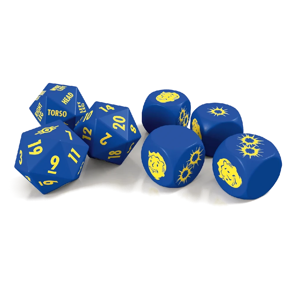 Fallout The Roleplaying Game dice set