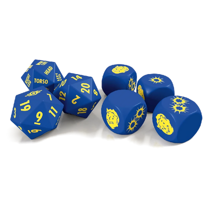 Fallout The Roleplaying Game dice set