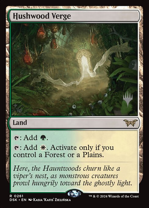 MTG Hushwood Verge PDSK 261p Promo Pack Foil