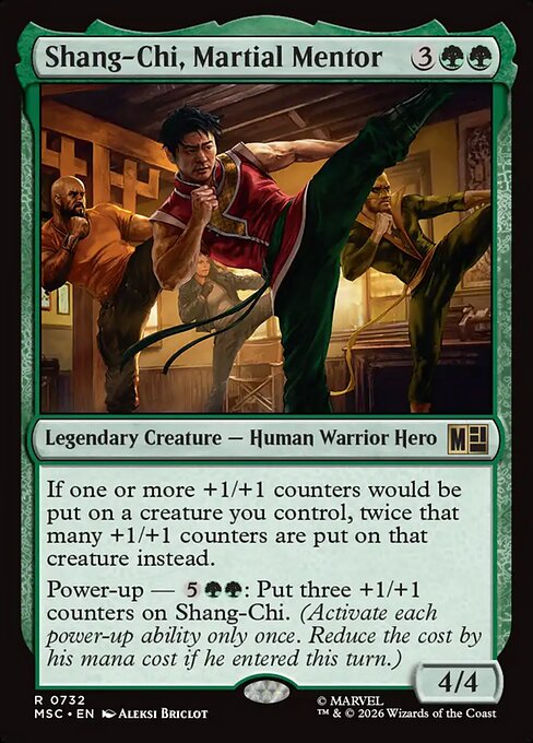 MTG Shang-Chi, Martial Mentor MSC 732 Regular Nonfoil