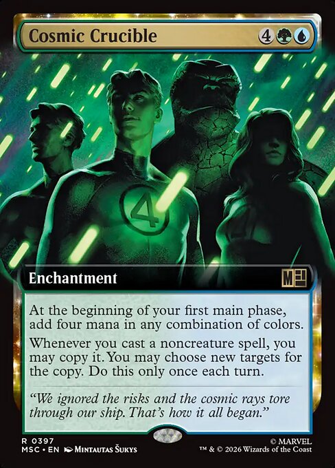 MTG Cosmic Crucible MSC 397 Extended Art Nonfoil