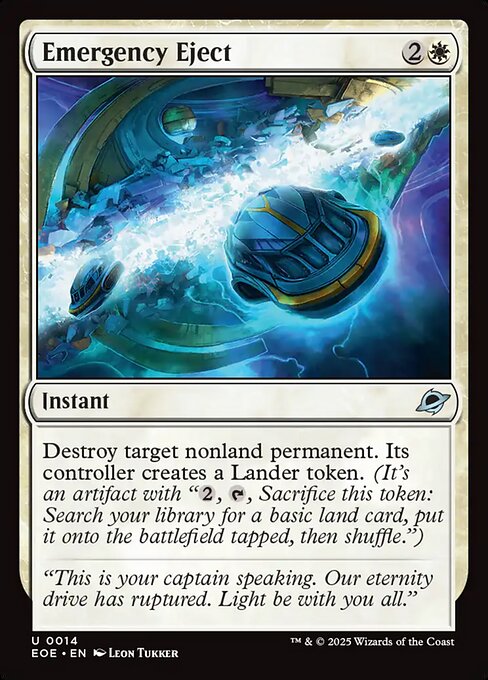 MTG Emergency Eject EOE 014 Regular Nonfoil