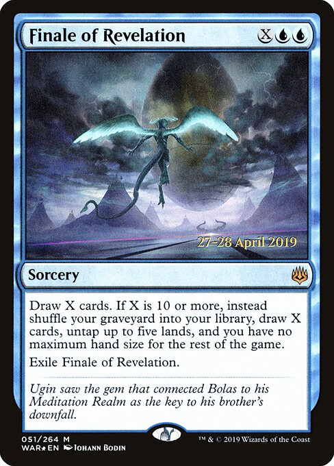 MTG Finale of Revelation PWAR 051S Prerelease Promo Foil front